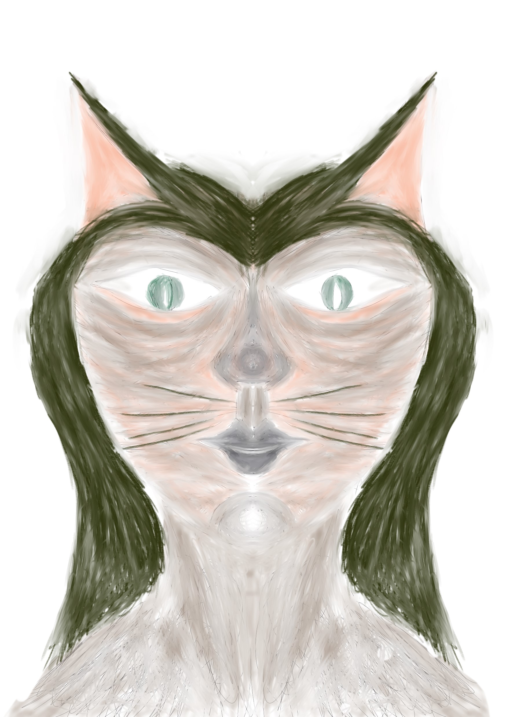 Retrato: La Mujer Gata - Clic para volver